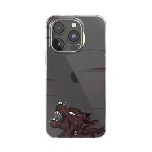 Wolf roar Clear Silicone Case