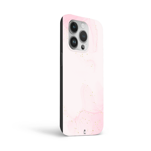 Pink Glitter Flexible Soft Silicone Case