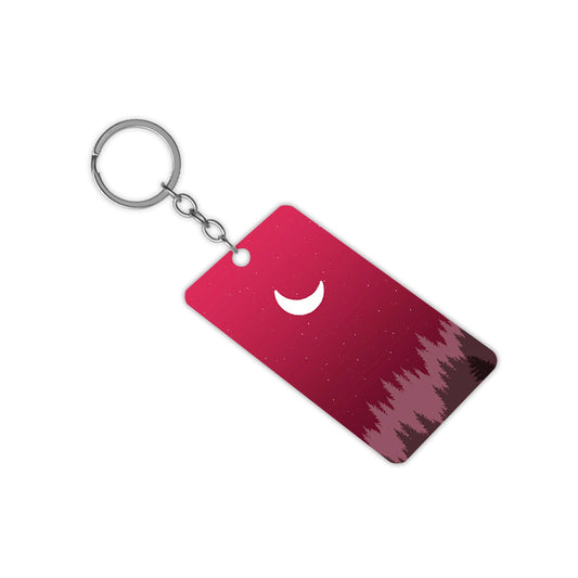 Night Forest Keychain