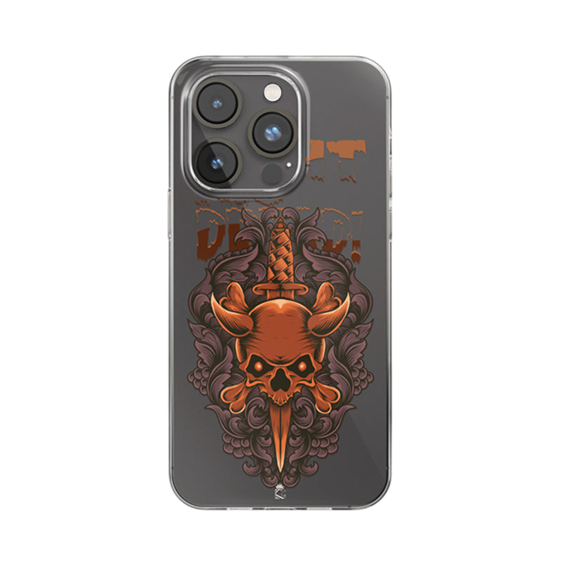 Symbol of Danger Clear Silicone Case