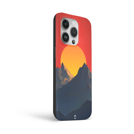 Sunset Flexible Soft Silicone Case