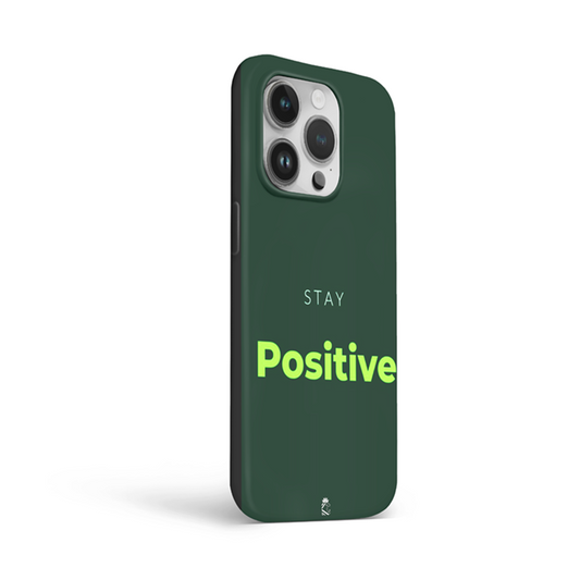 Stay Positive Flexible Soft Silicone Case