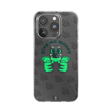 Give me Money Clear Silicone Case