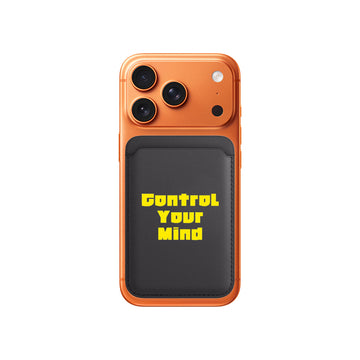 Control your mind Magsafe Wallet