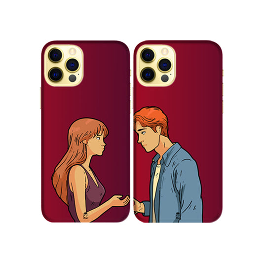 Vibe Match Slim Hard Couple Phone Case