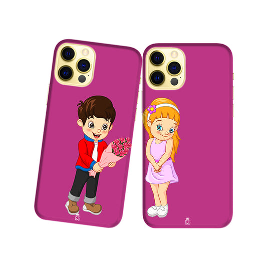 Propose Day Slim Hard Couple Phone Case