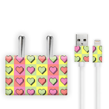 Little Hearts Charger Skin
