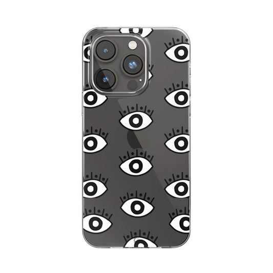 Positive eyes Clear Silicone Case