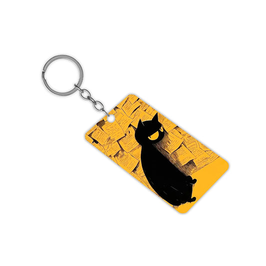 Innocent Cat Keychain