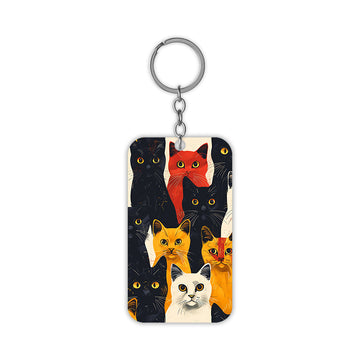 Cat Gang Keychain