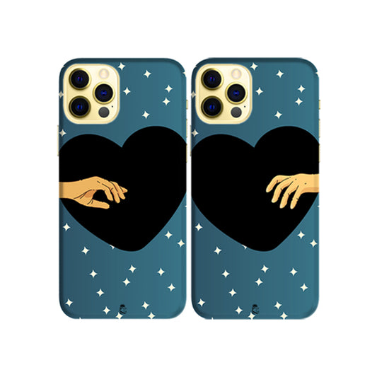 Waiting For Your Presence Slim Hard Couple Phone Case