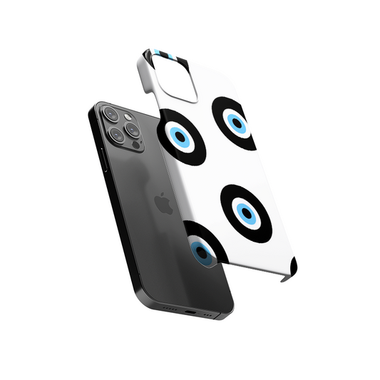 Positive Eyes Glossy Metal Case