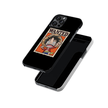 Wanted luffy poster Slim Hard Case