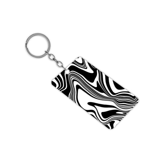 Black Fluid Keychain