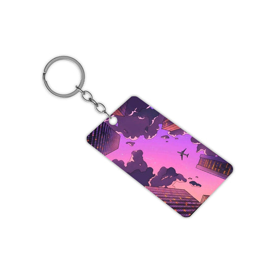 Cityscape Keychain