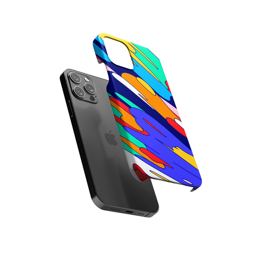 Colourful Pastels Slim Hard Case
