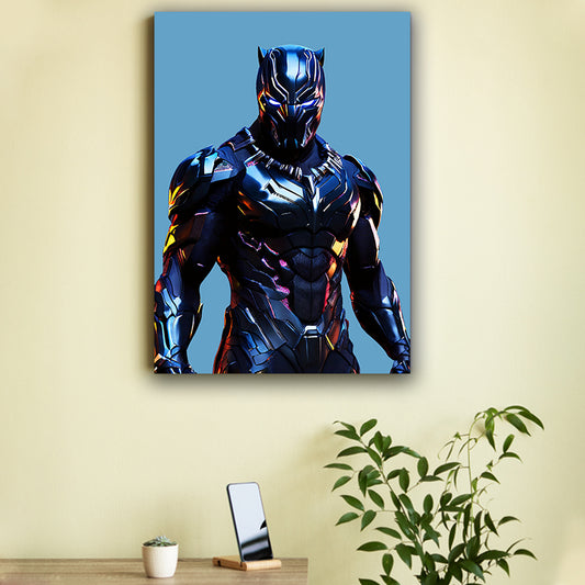 Powerful Black Panther Poster