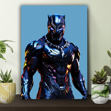 Powerful Black Panther Poster