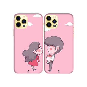 I Love You So Much Slim Hard Couple Phone Case