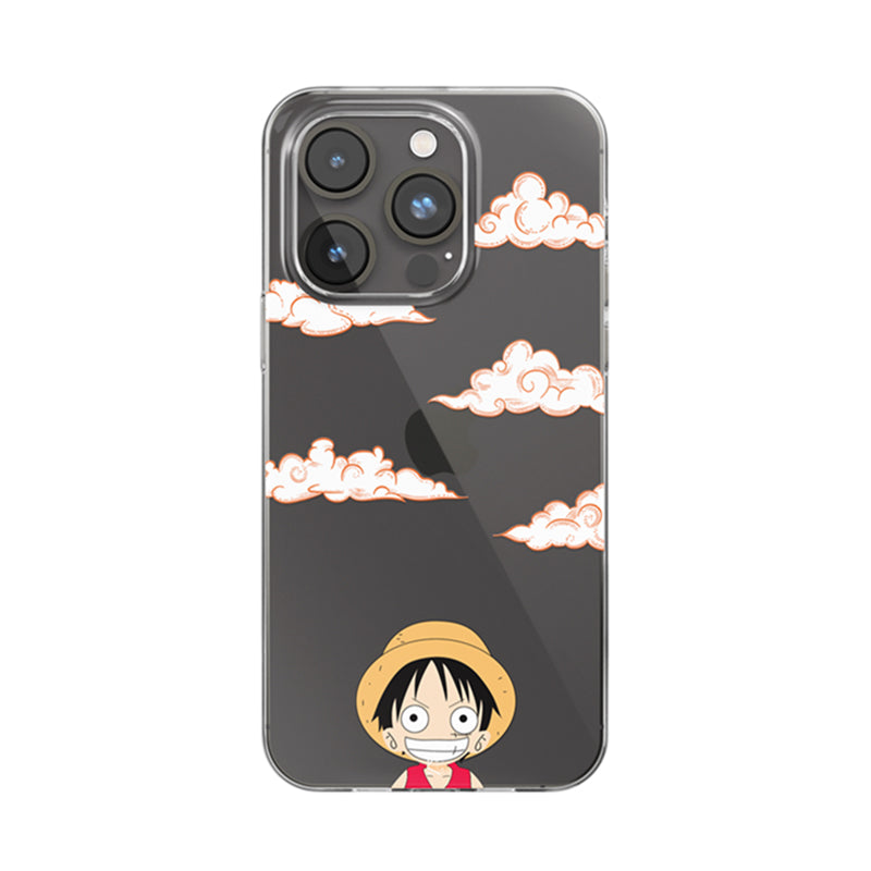 Kid Luffy Clear Silicone Case