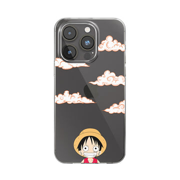 Kid Luffy Clear Silicone Case