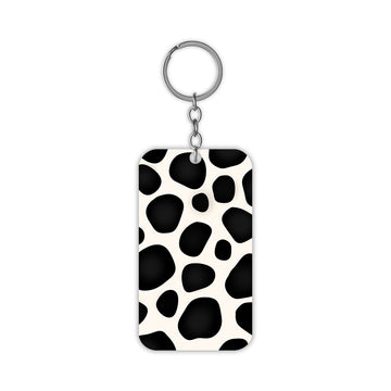 Cow Skin Keychain