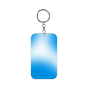 Blue Gradient Keychain