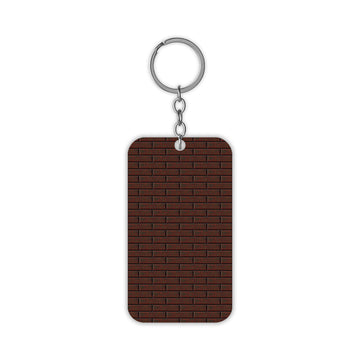 Brick Wall Keychain