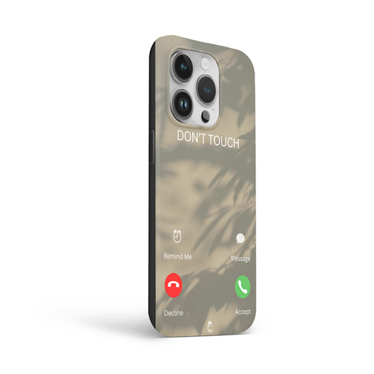 Don't Touch Flexible Soft Silicone Case