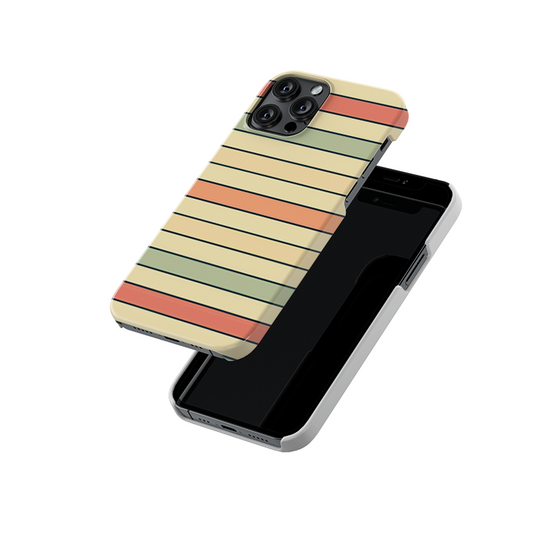 Linear Stripes Slim Hard Case