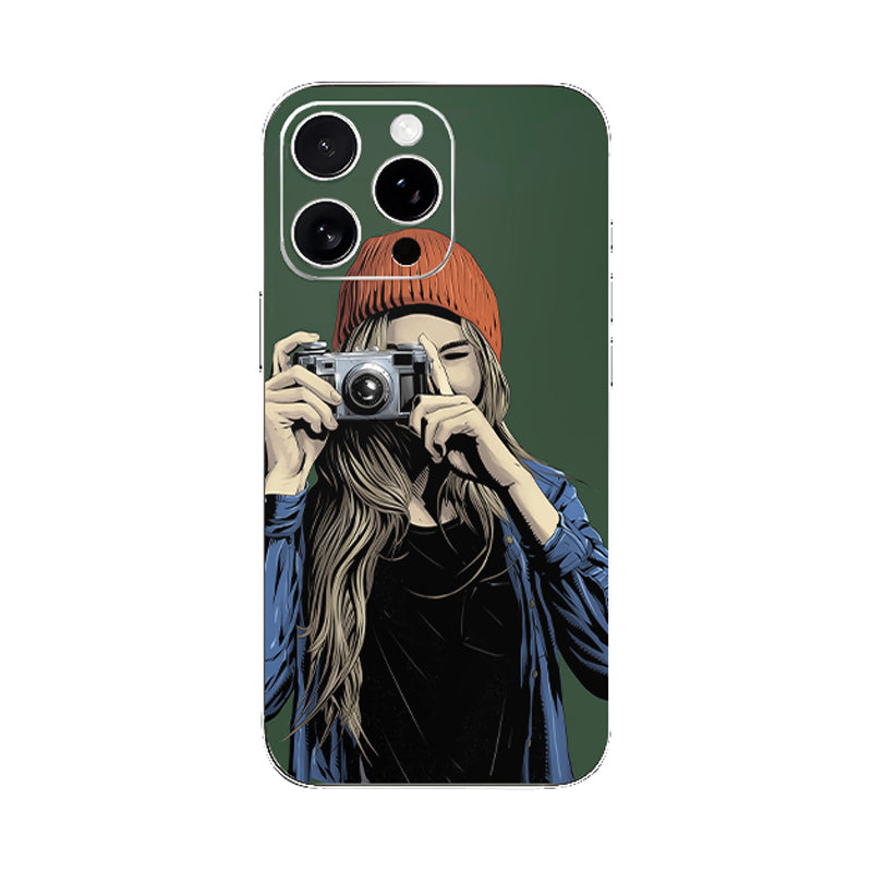 Smile Please Mobile Phone Skin