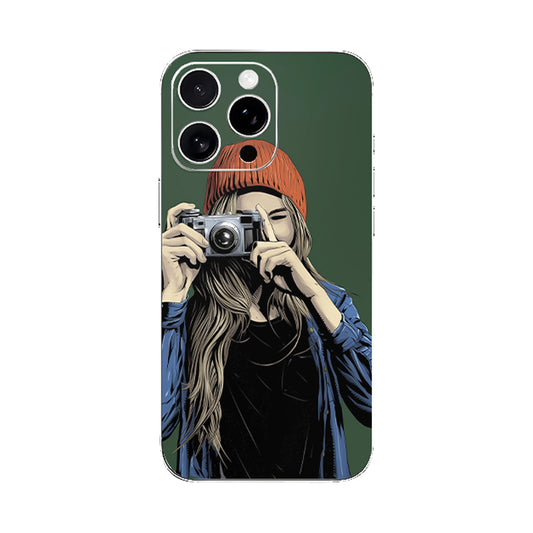 Smile Please Mobile Phone Skin
