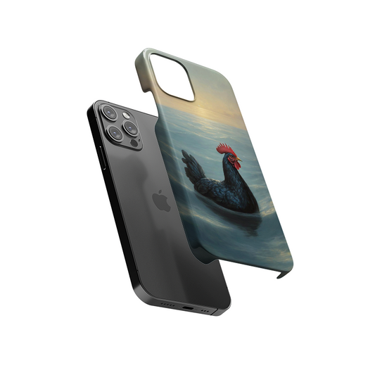 Swimming Rooster Slim Hard Case