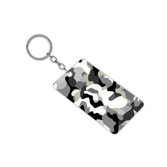 Black Camo Keychain