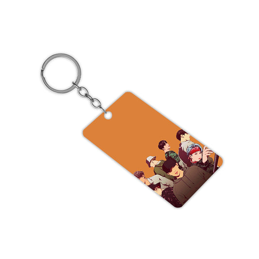 BTS Crew Keychain