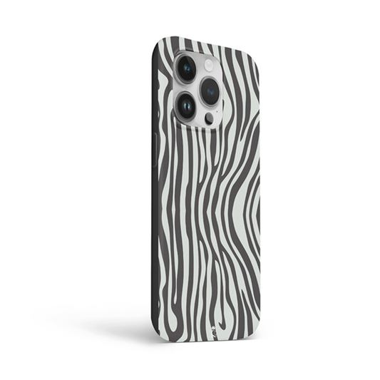 Zebra Pattern Flexible Soft Silicone Case