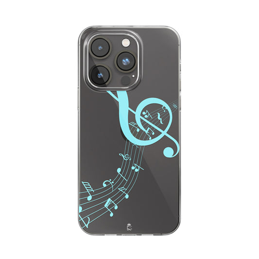 Music Lovers Clear Silicone Case