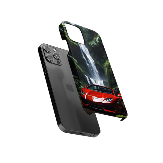 Supercar In Forest Slim Hard Case