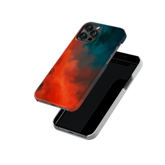 Red, Blue, Smoke Slim Hard Case
