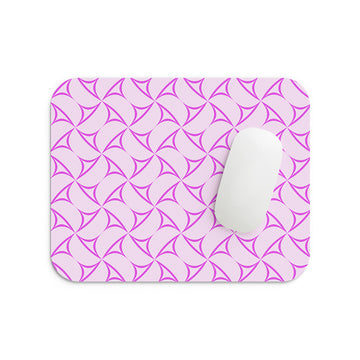 Purple Cool Pattern Mouse Pad