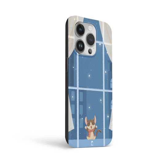 Happy Cat Flexible Soft Silicone Case