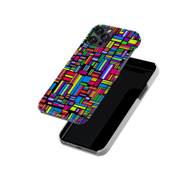 Glitch Pattern Slim Hard Case