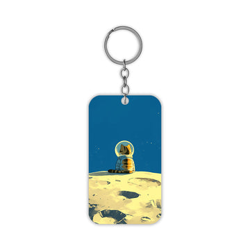 Space Cat Keychain