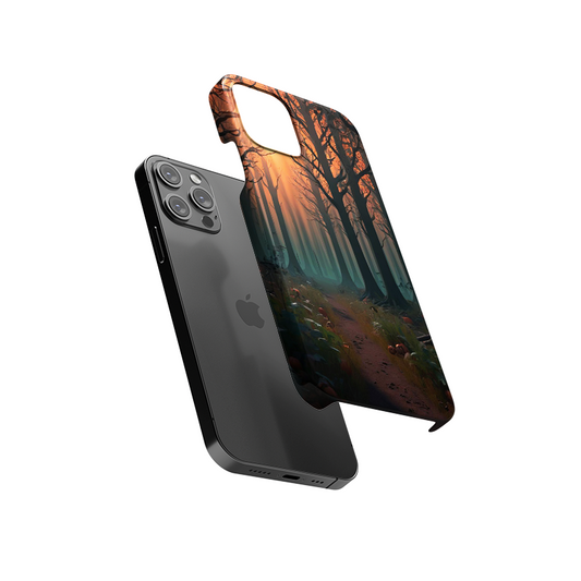 Evening Forest Theme Slim Hard Case