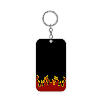Flame Keychain