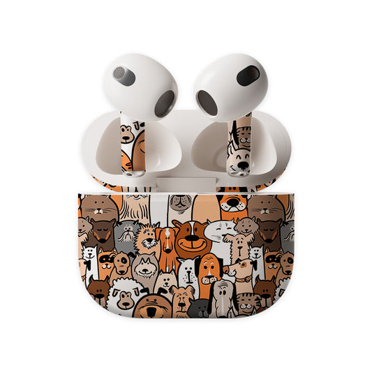 Cute Pet Nation Earbuds Skin