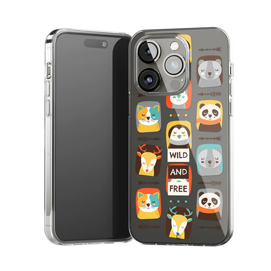 Wild And Free Clear Silicone Case