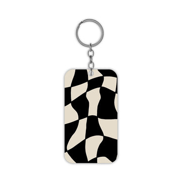 Winning Flag Wave Keychain