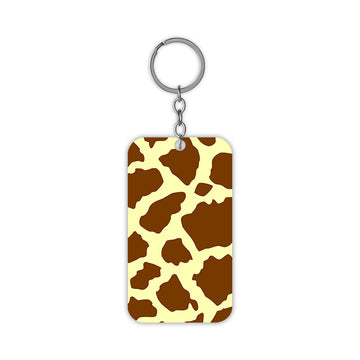 Deer Skin Pattern Keychain