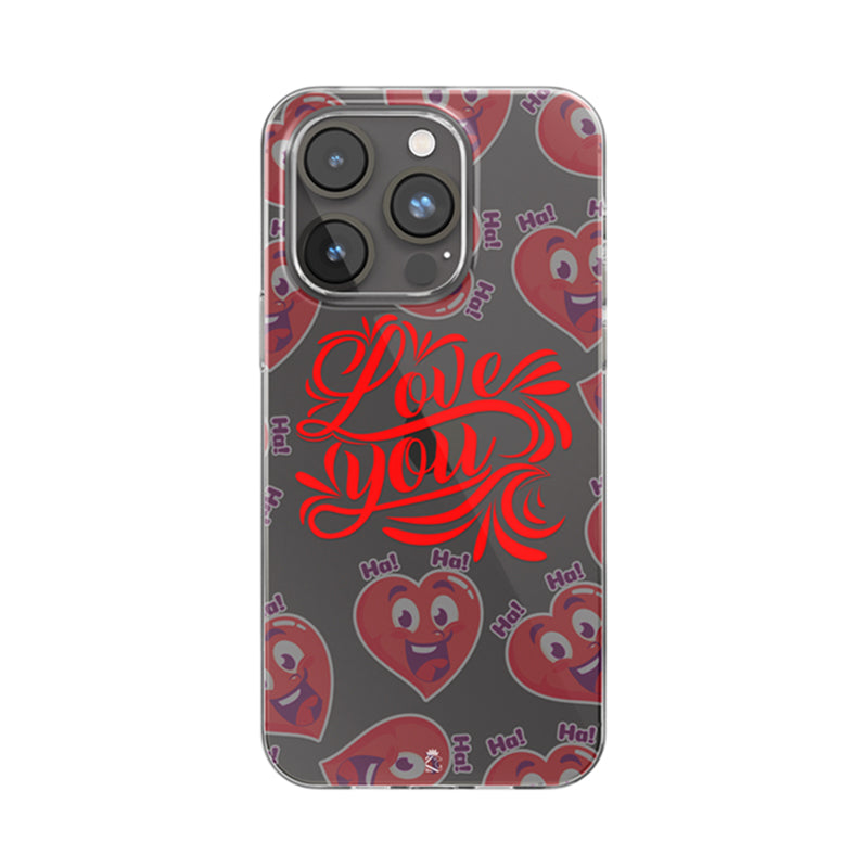 Love you Clear Silicone Case
